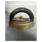 antique sad iron with removable handle
