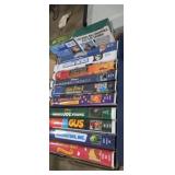 Disney vhs movie assortment