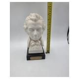 Goebel Mozart Bust signed Bachmann