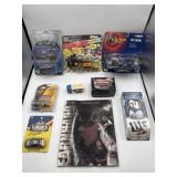 NASCAR memorabilia, golf balls, autographed