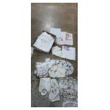 Cloth napkins,  place mats, and dollies