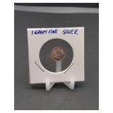 1 Gram Of .999 Fine Silver The Coin Shack