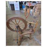Flax or Yarn Spinning Wheel