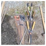 Pruning shears and saws