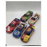 Autographed 1:24 diecast NASCAR banks 43 Combs, 8