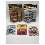Autographed vintage racing champions unopened