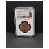 1954_1970 G. Britain Penny Queen Elizabeth ll