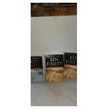 3- Ken Follett paperback novels, winter of the