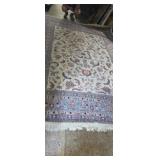 Tabriz style floral rug 150x108in