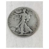 1937 walking liberty half dollar