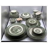 Royal China dinnerware set in the "Colonial