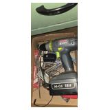 Craftsman Evolv 18v drill and assorted drill bits