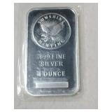 Sunshine .999 fine silver 1oz bar