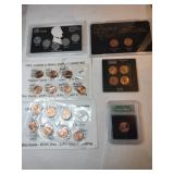 1943 steel pennies 1959 Lincoln cents large and