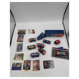 Jeff Gordon and other diecast memorabilia cars,