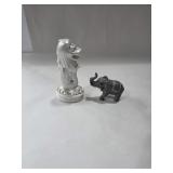 Merlion Dragon and Elephant Trinket box