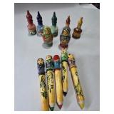 Russian Painted Wooden Art