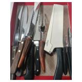 Kitchen knives.   Solinger ,Oneida, wilkinson