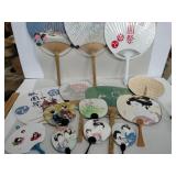 Oriental hand fans