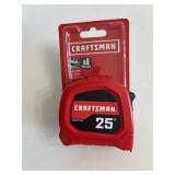 Craftsman 25 ft tape measure