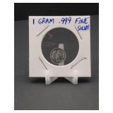 1 Gram Of .999 Fine Silver Florida Gators
