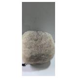 Rabbit fur hand muffs