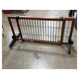 20" tall freestanding pet gate