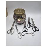 Buttons and Scissor Assortment