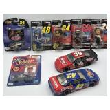 NASCAR bobble heads, autographed die-casts, and