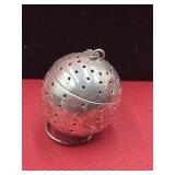R B co Sterling Tea Strainer 16.9 grams