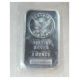 Sunshine .999 fine silver 1oz bar