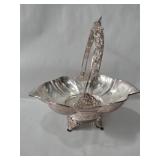 Victorian Silver plate centerpiece fruit or