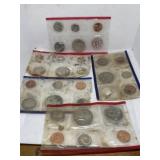 1972 D, 1996 & 1998 P & D uncirculated coin sets
