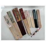 Souvenir foldable fans