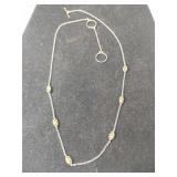 Silver chain.    .205oz