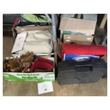 Upright terrarium, purses, blankets and more