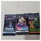 3 magic the gather sealed 14 card packs