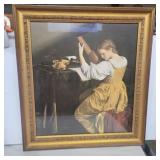 Framed musican picture 21.5in x 23.5in