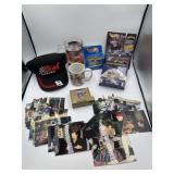 NASCAR memorabilia, autographed hot wheels,