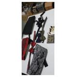 Shirt collars,  bow ties , and cufflinks