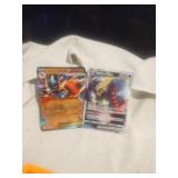 2 Giant Size Pokemon Cards Very Nice
