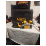 Heavy Duty DeWalt Belt Sander Comes with Hard