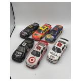 Autographed 1:24 diecast NASCARs