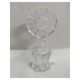 Imperial press glass perfume bottle 7 "