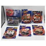 Unopened NASCAR hot wheels, racing champions,