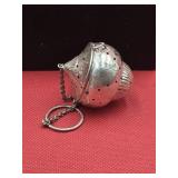 Sterling Tea Strainer Unbranded 11.4  grams