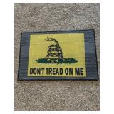 18 in x 27 in Donï¿½t Tread on Me door mat