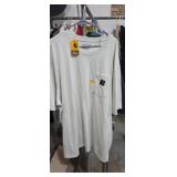 Carhartt 2XL white pocket t shirt new with tags