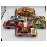 Autographed 1:24 diecast NASCARs & banks