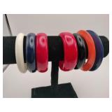 Chunky bakelite Bangles